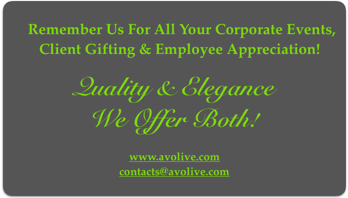 Corporate gifts & Employee Appreciation